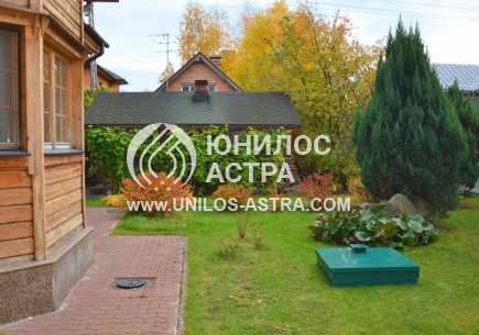 Монтаж септика Астра 4